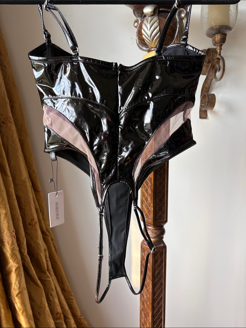 One piece mariemur crouch less body suit - Picture 3 of 5